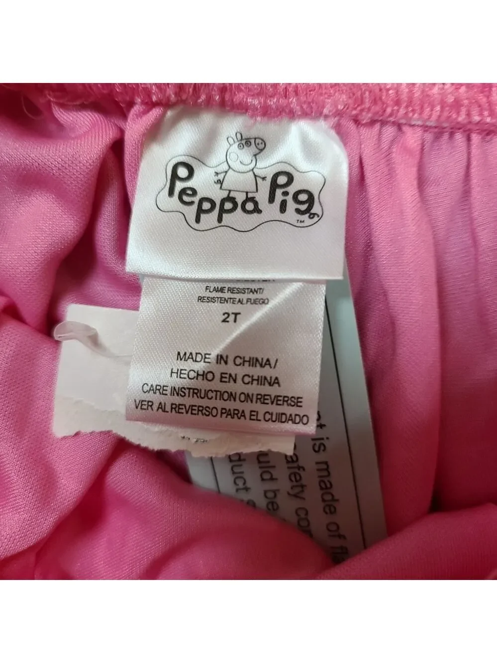 Peppa Pig Pajama Bottoms with Tutu Skirt 2T